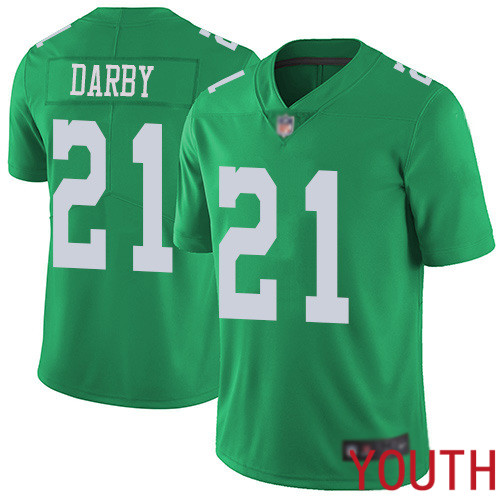 Youth Philadelphia Eagles 21 Ronald Darby Limited Green Rush Vapor Untouchable NFL Jersey Football
